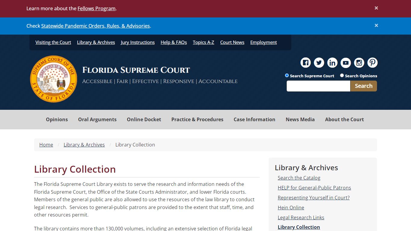Library Collection - Supreme Court
